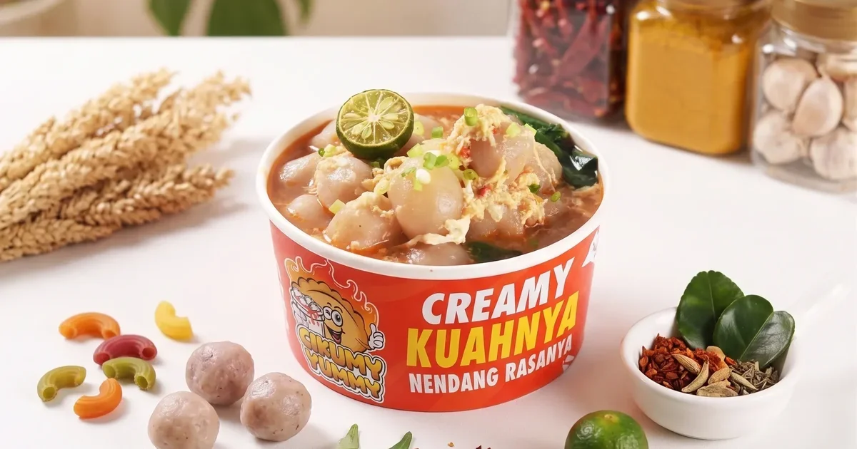 Franchise Makanan Murah untuk Pemula Terbaik D'Cireng Kuah Creamy